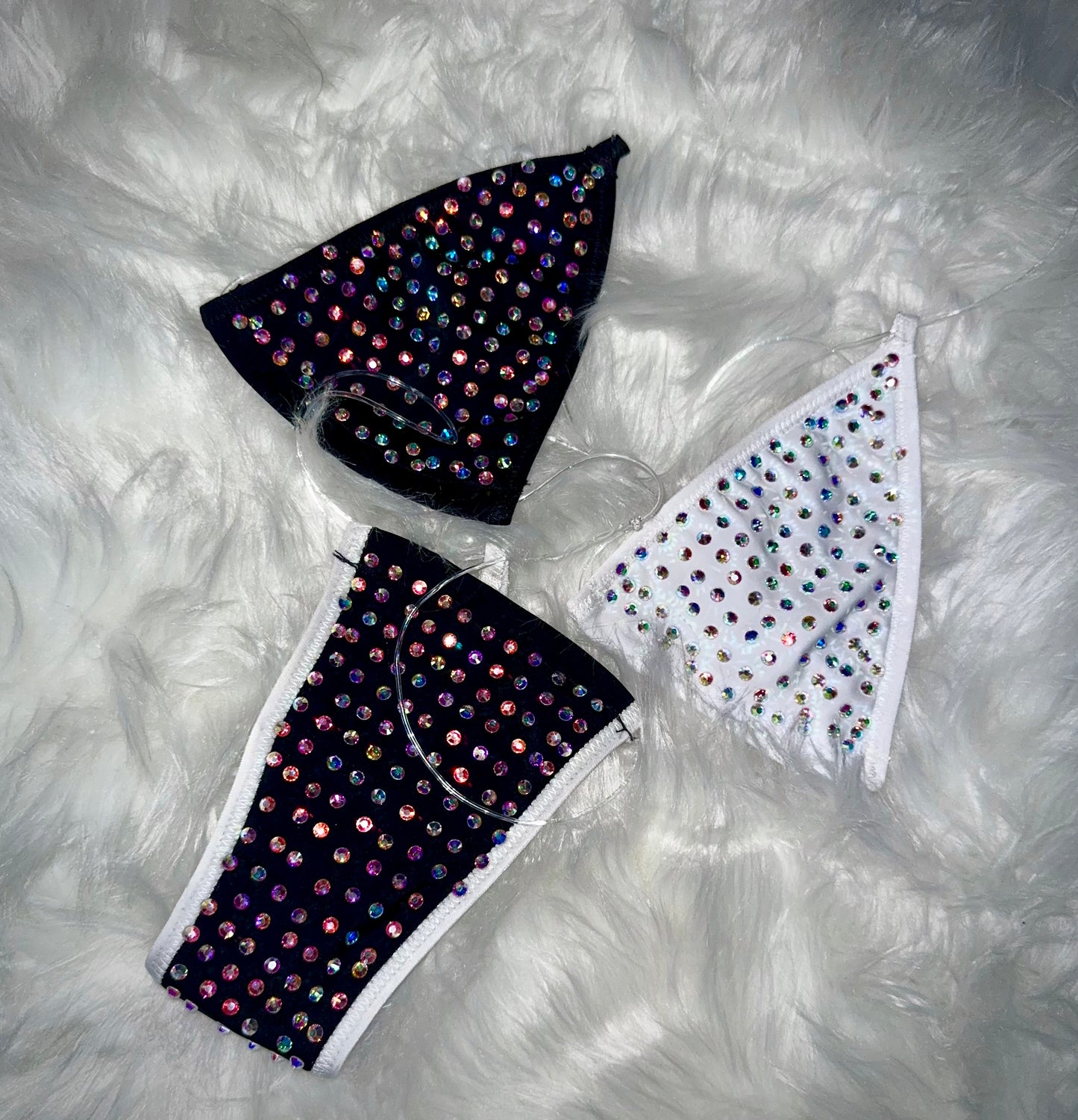 VENUS - Ying Yang Rhinestone Bikini