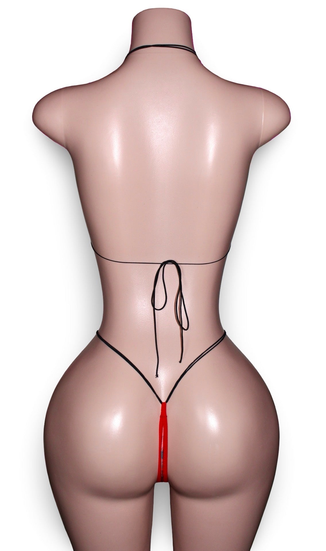 PIXIE MICROKINI - Red Rose