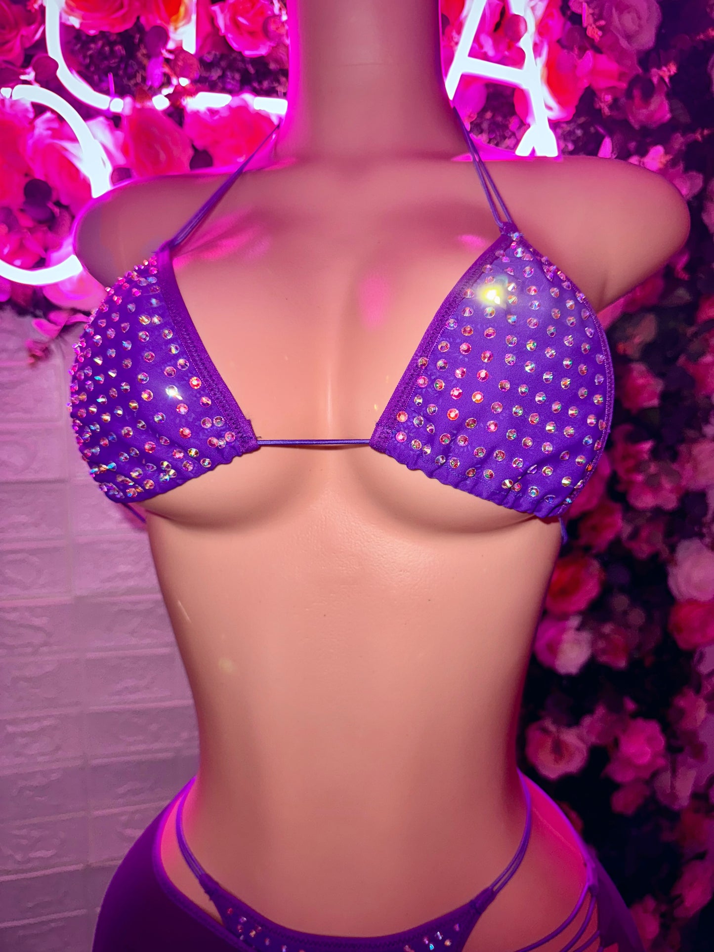 VESPERA - Purple Skirt Set