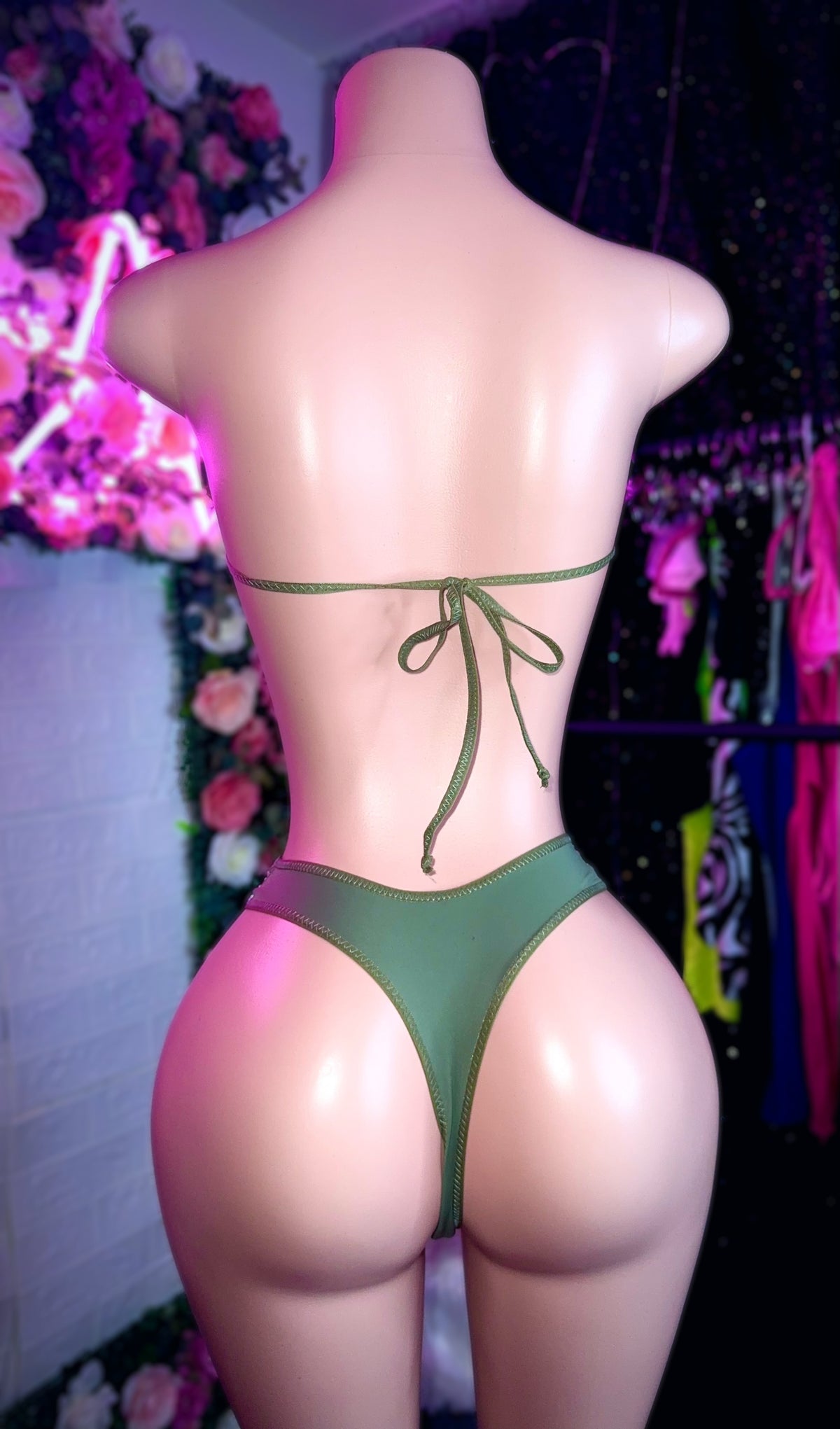 MALI - Money Green Two Piece Set