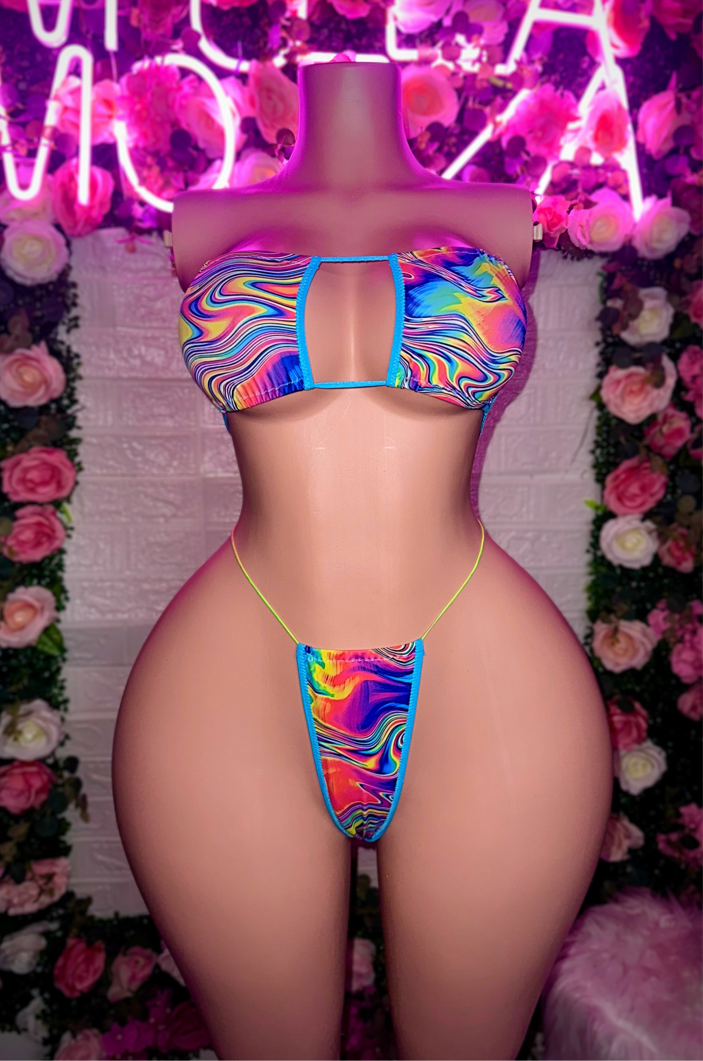 SASHA - Rainbow Swirls Bikini