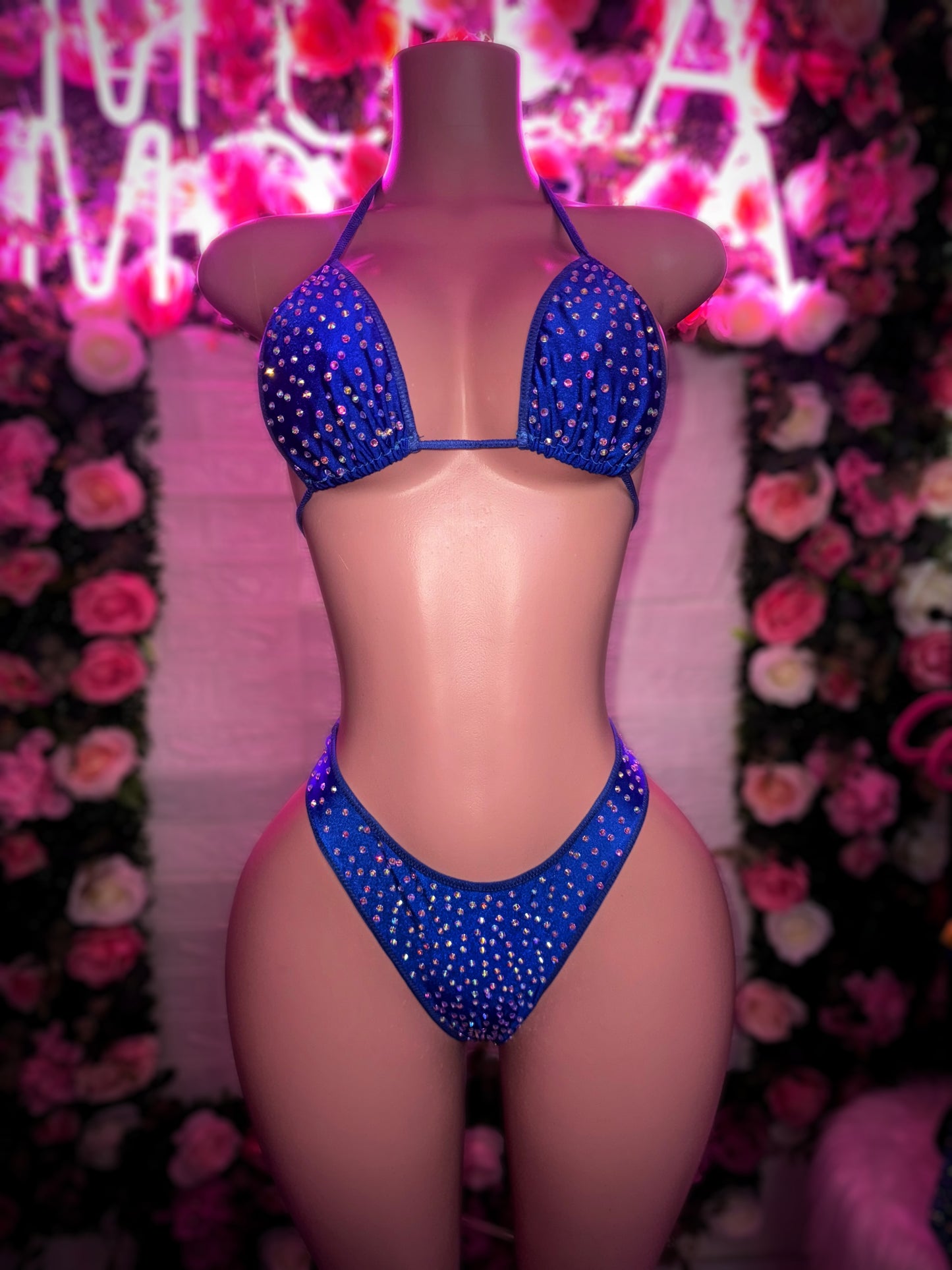 CHLOE- Royal Blue Two Piece