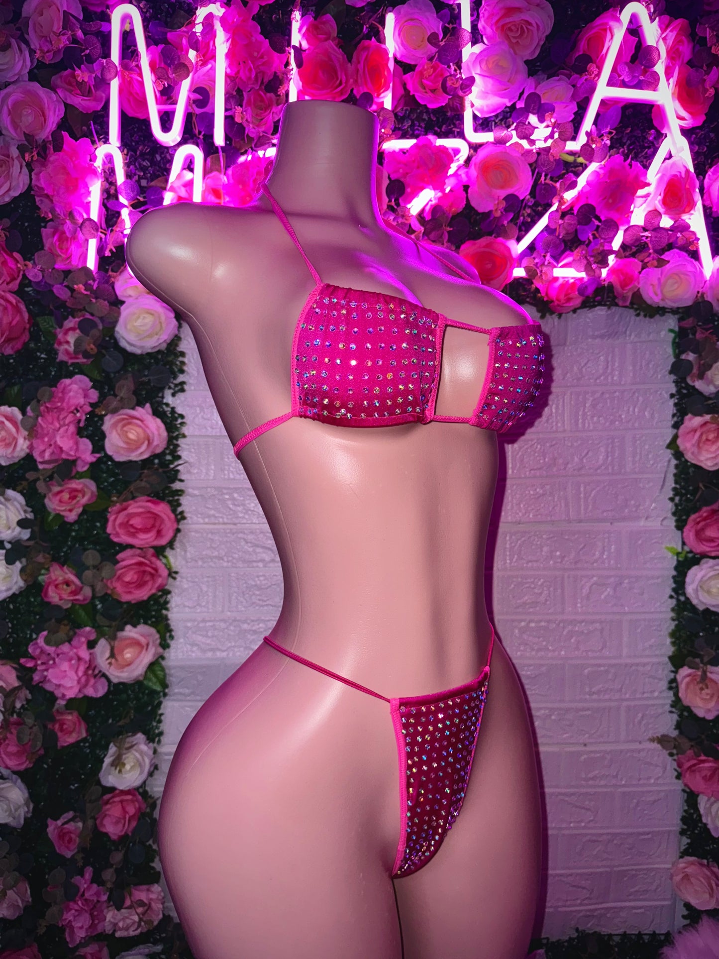 SASHA- Hot Pink Bikini