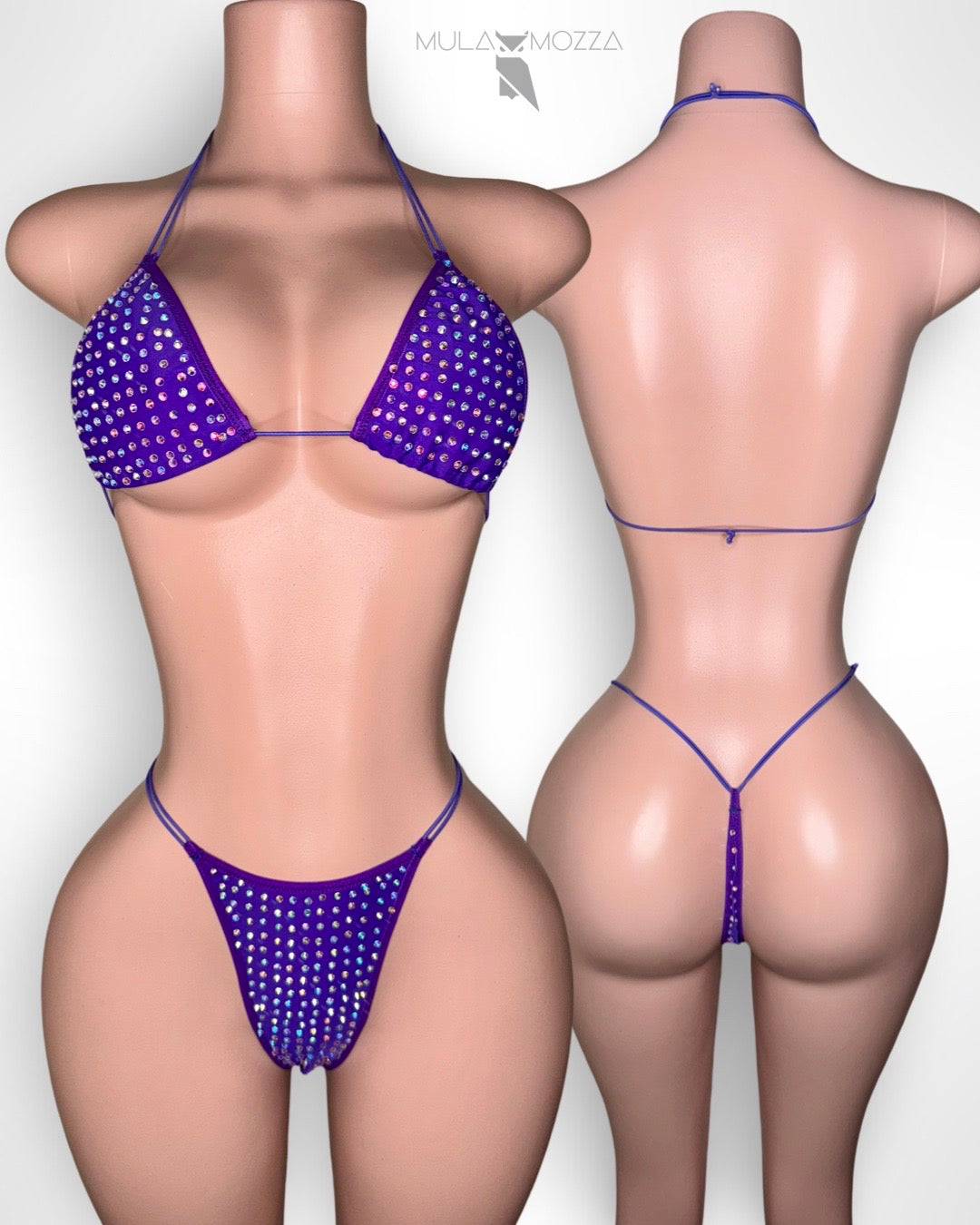 VESPERA - Rhinestone Bikini - 16 Colors