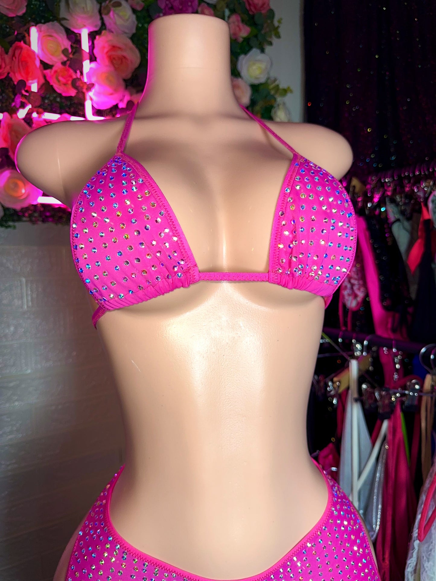 A$$ Out - Hot Pink Shorts Set