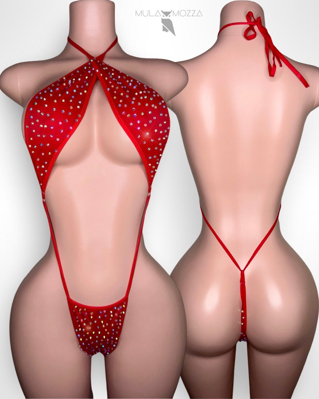 SLINGSHOT - Ruby Red One Piece
