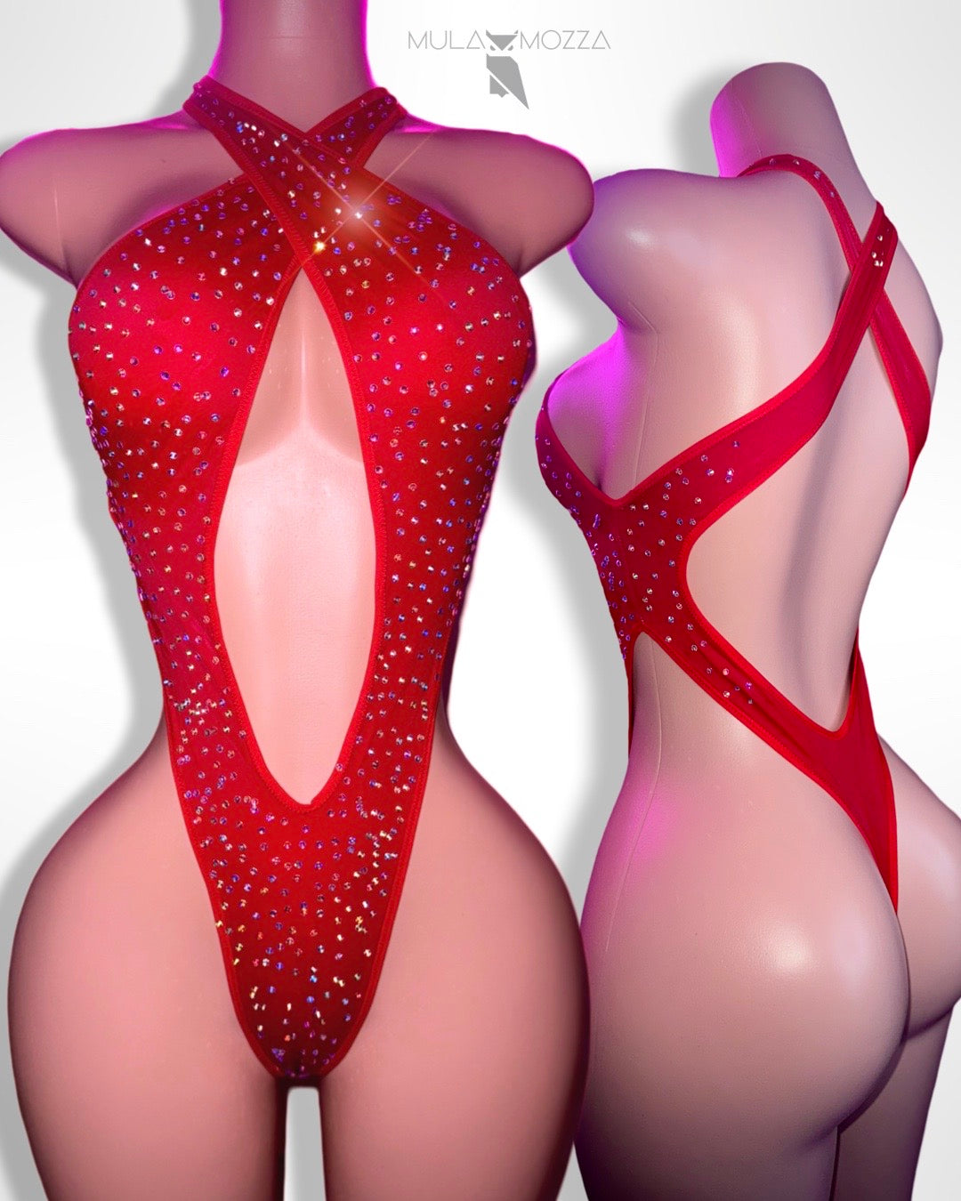 NYLA - Ruby Red One Piece
