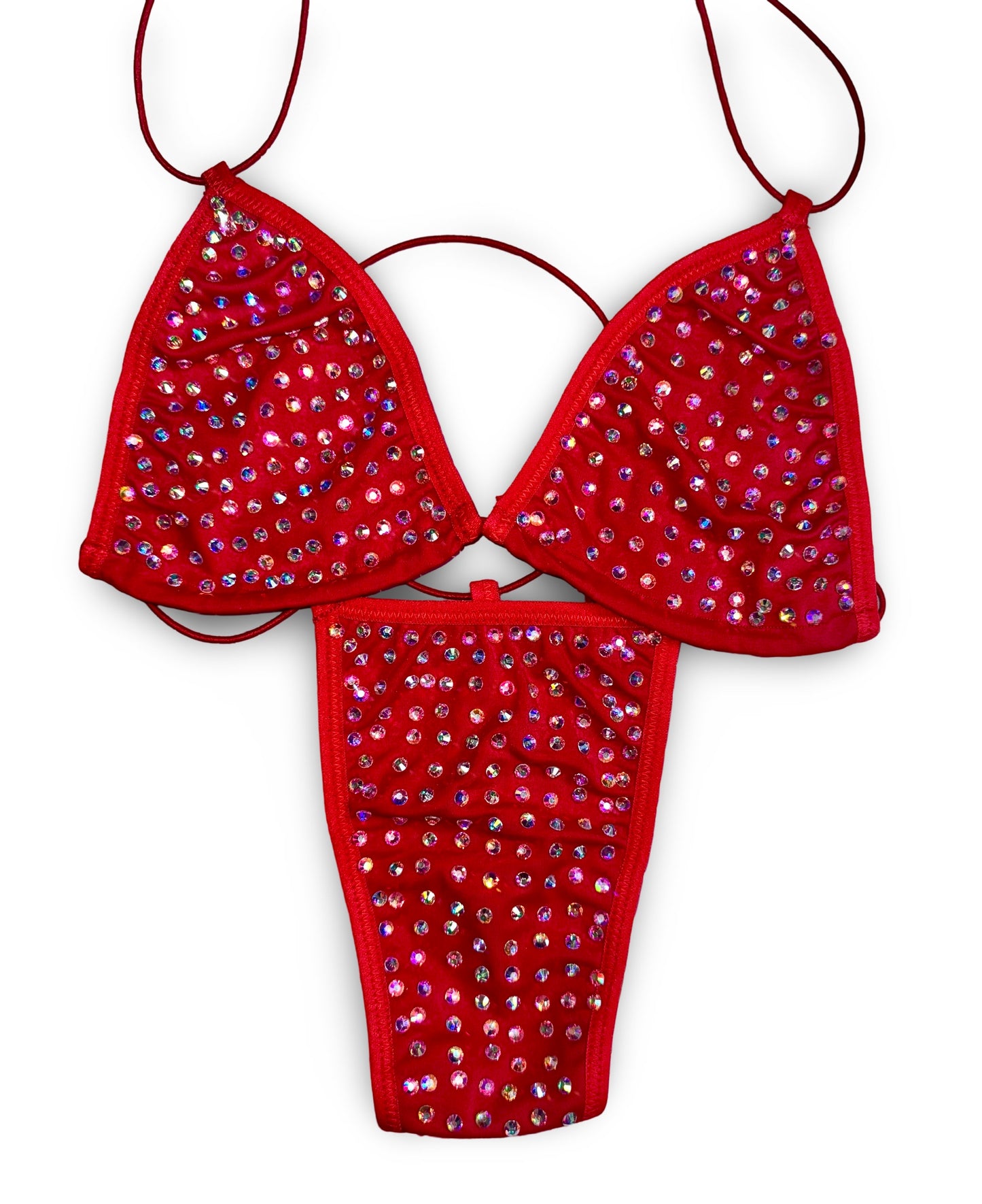 VESPERA - Ruby Red Skirt Set