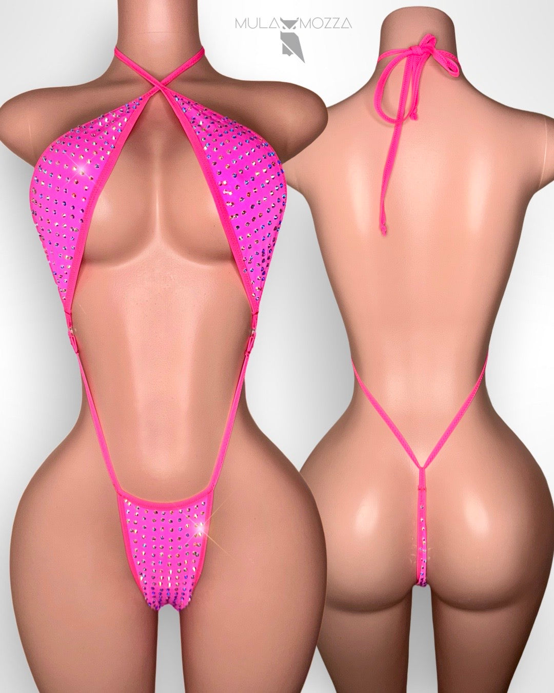 SLINGSHOT - Neon Pink One Piece