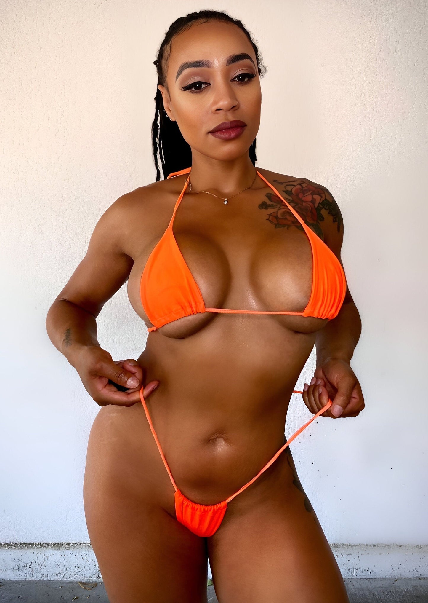 SIDORA - Neon Orange Bikini
