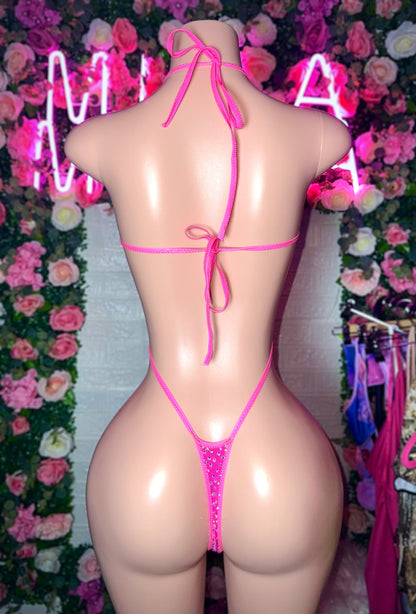 Diamond Slingshot- Hot Pink - 16 Colors Available