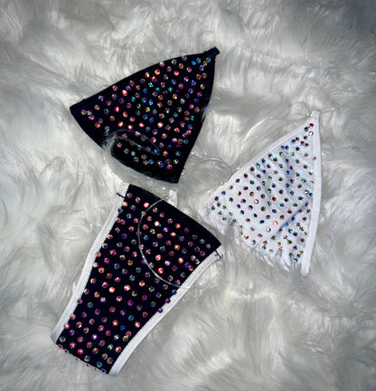 VENUS - Ying Yang Rhinestone Bikini
