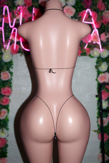 DIAMOND PIXIE MICROKINI - Yellow Viper