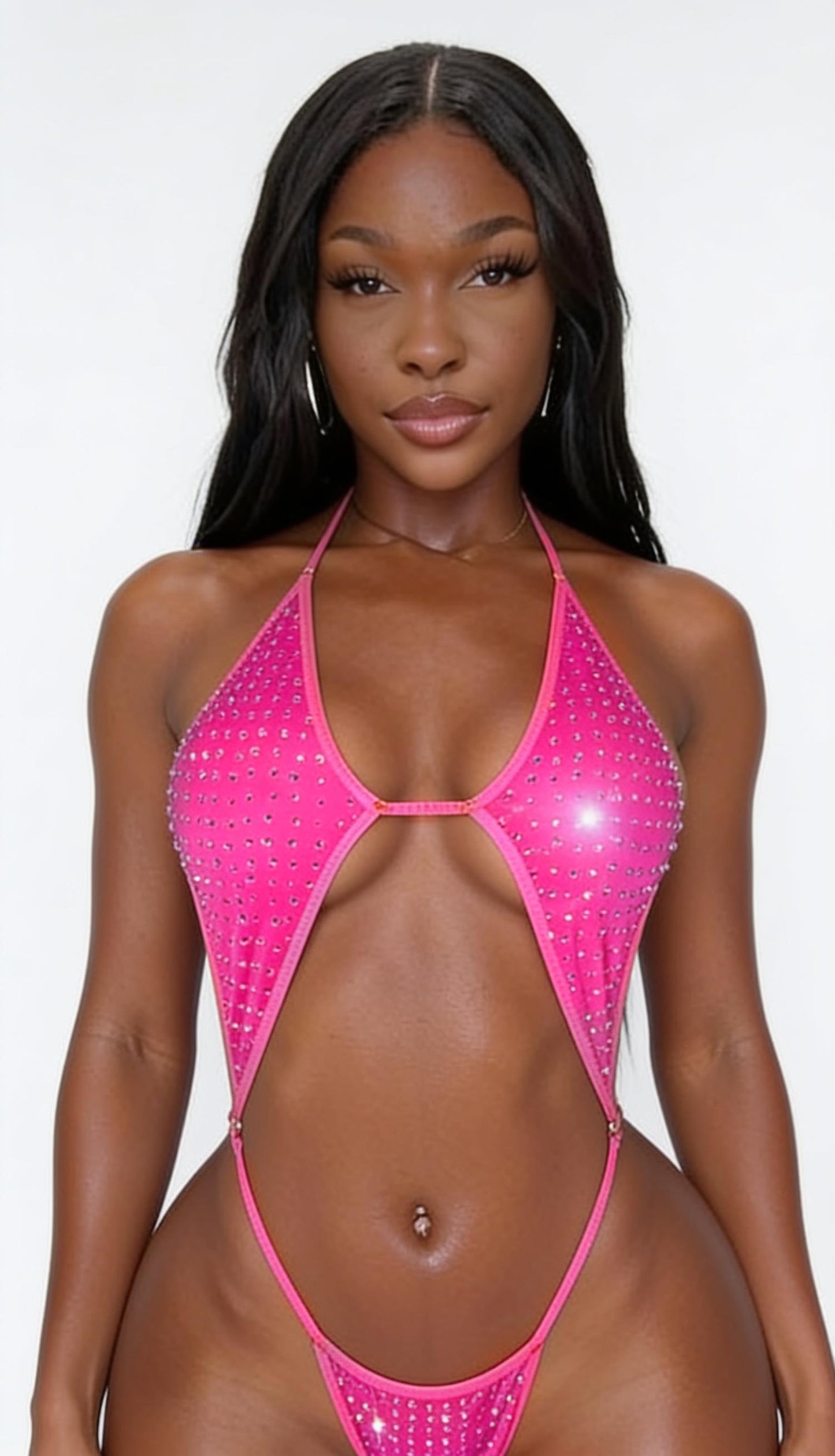 Diamond Slingshot- Hot Pink - 16 Colors Available