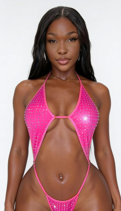 Diamond Slingshot- Hot Pink - 16 Colors Available