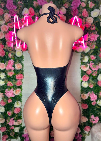 DESIREE - Midnight Latex Bodysuit