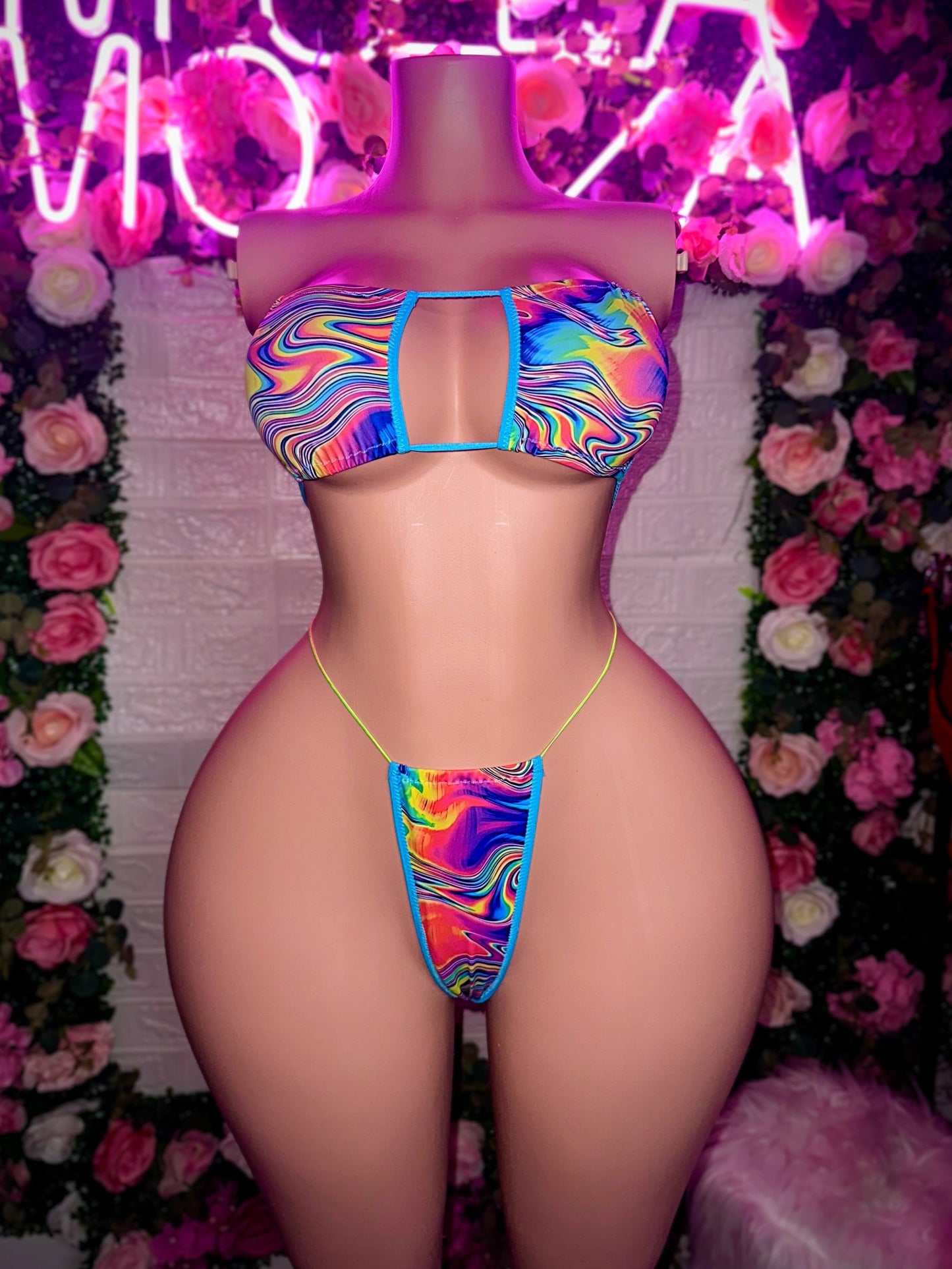 SASHA - Rainbow Swirls Bikini