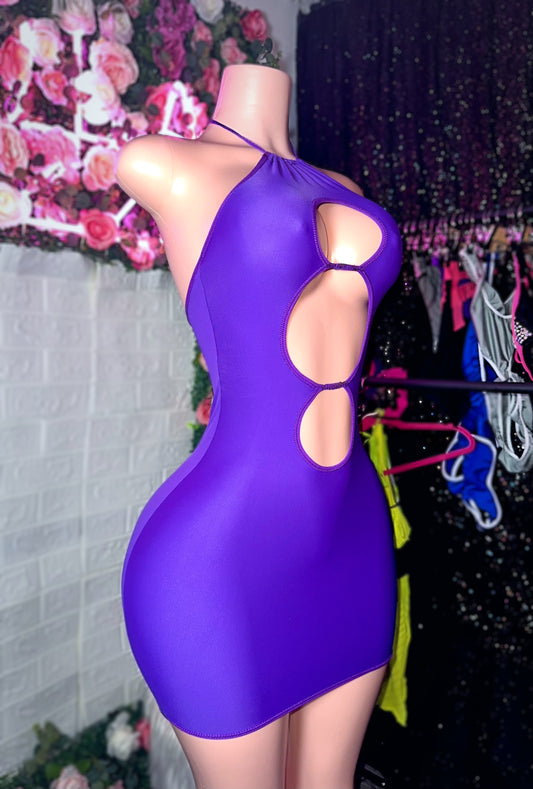 CAMILLA DRESS PURPLE-READY TO SHIP