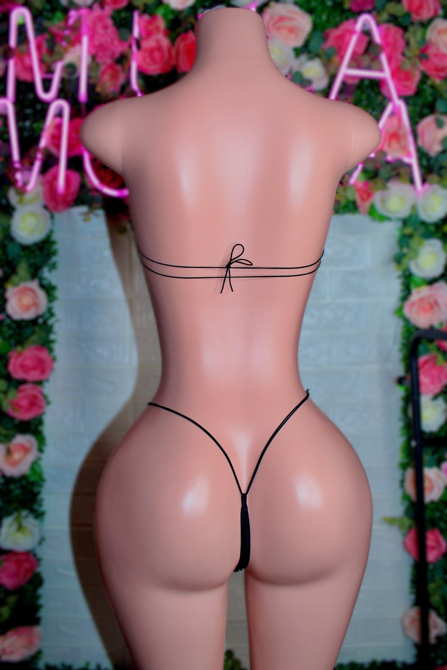 Hole Lotta Trouble Fishnet Bikinis