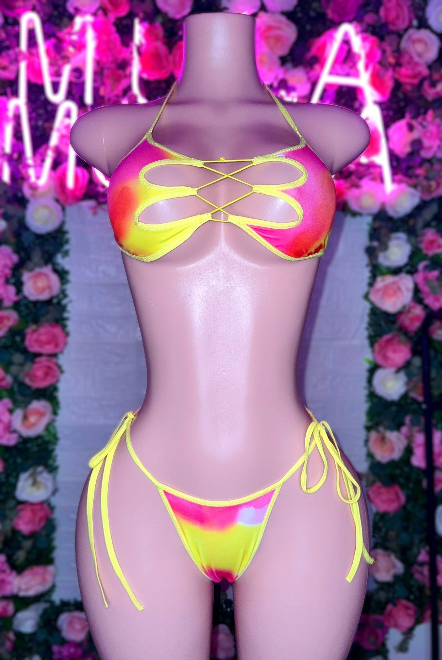 LANI – Sunset Punch Two Piece Set