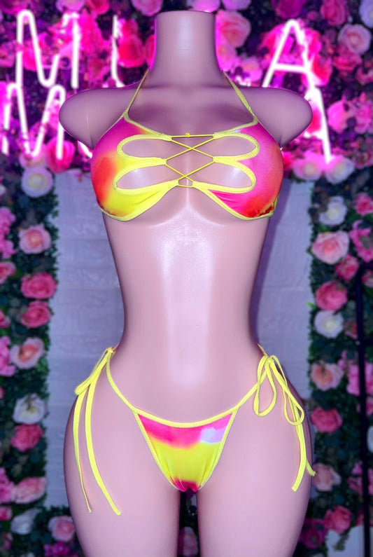 LANI – Sunset Punch Two Piece Set