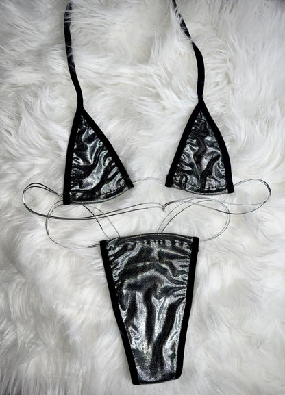PIXIE MICROKINI - Chrome Bella