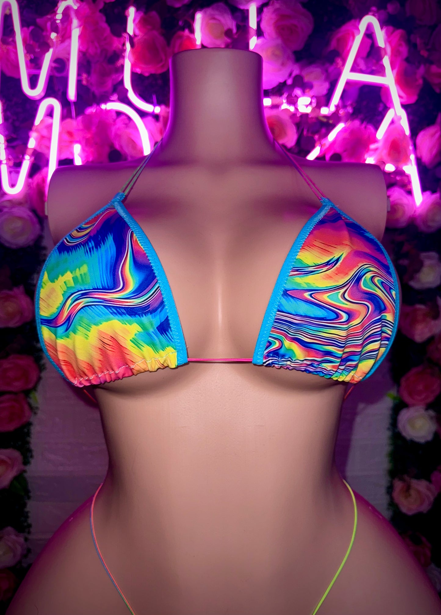 MICROKINI - Rainbow Swirls Bikini