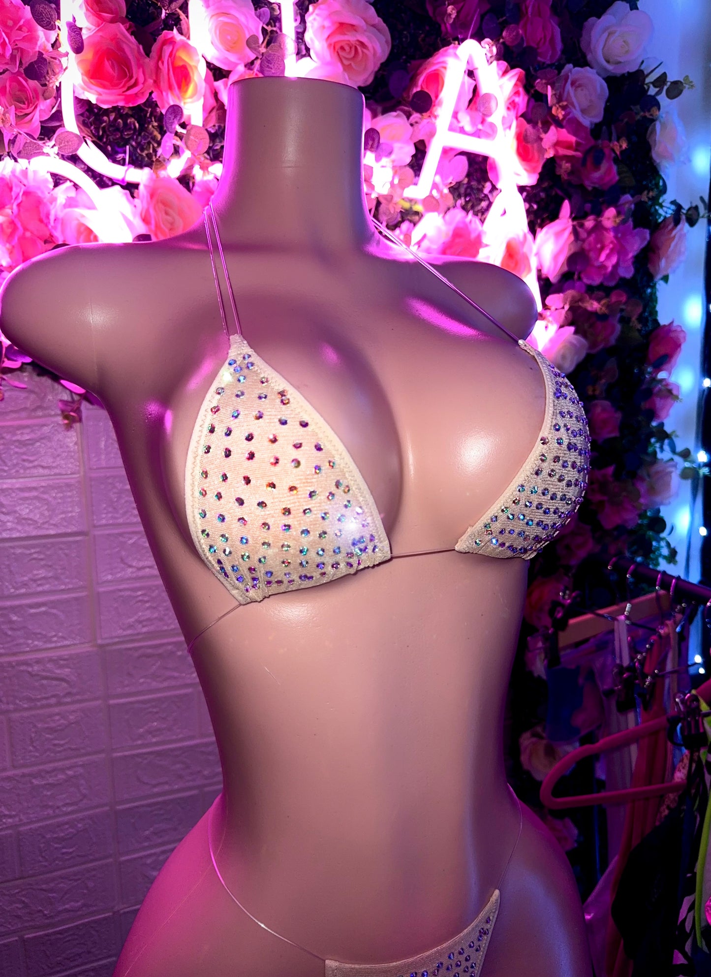 VENUS - Sheer Rhinestone Bikini - 9 Colors Available