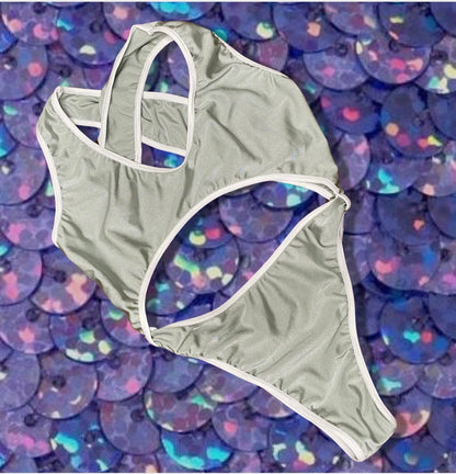 SILVER LADY Bodysuit  - READY TO SHIP