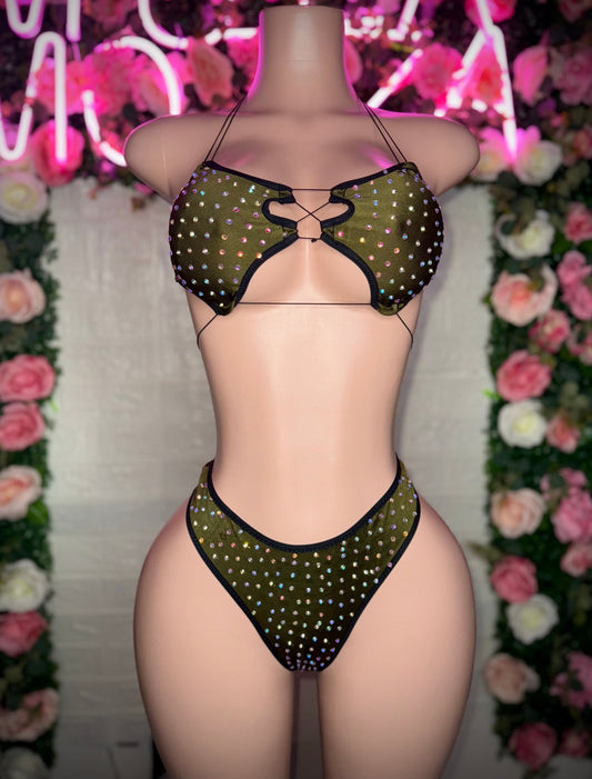 LALA - Green Two Piece