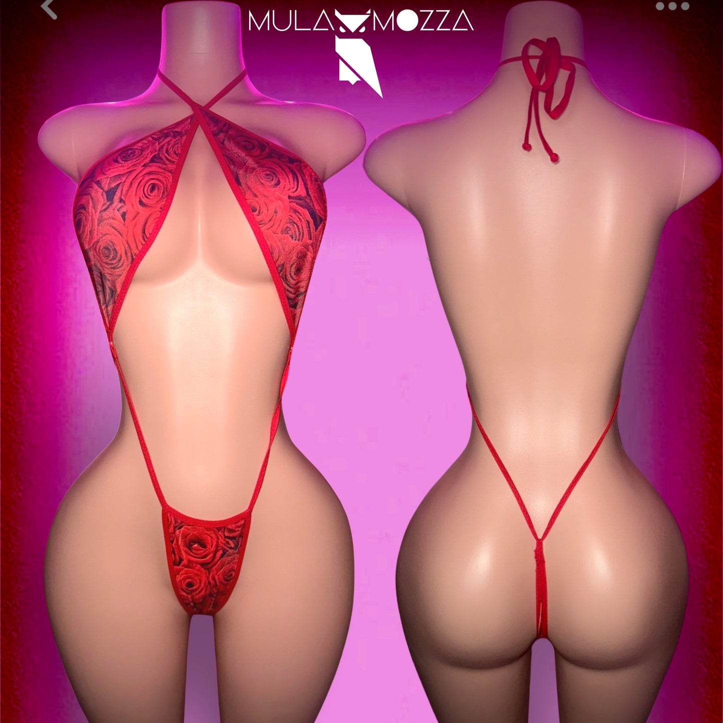 SLINGSHOT - Red Roses One Piece