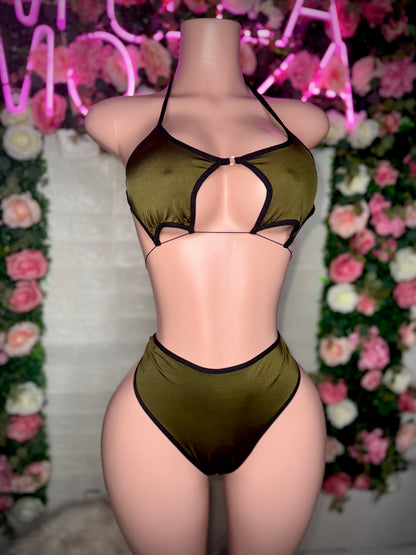 STARKINI - Army Green Bikini READY TO SHIP