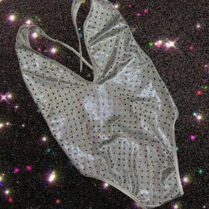 DIONNE - Glitter Silver One Piece