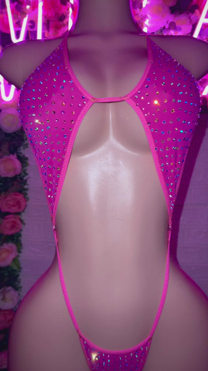 Diamond Slingshot- Hot Pink - 16 Colors Available