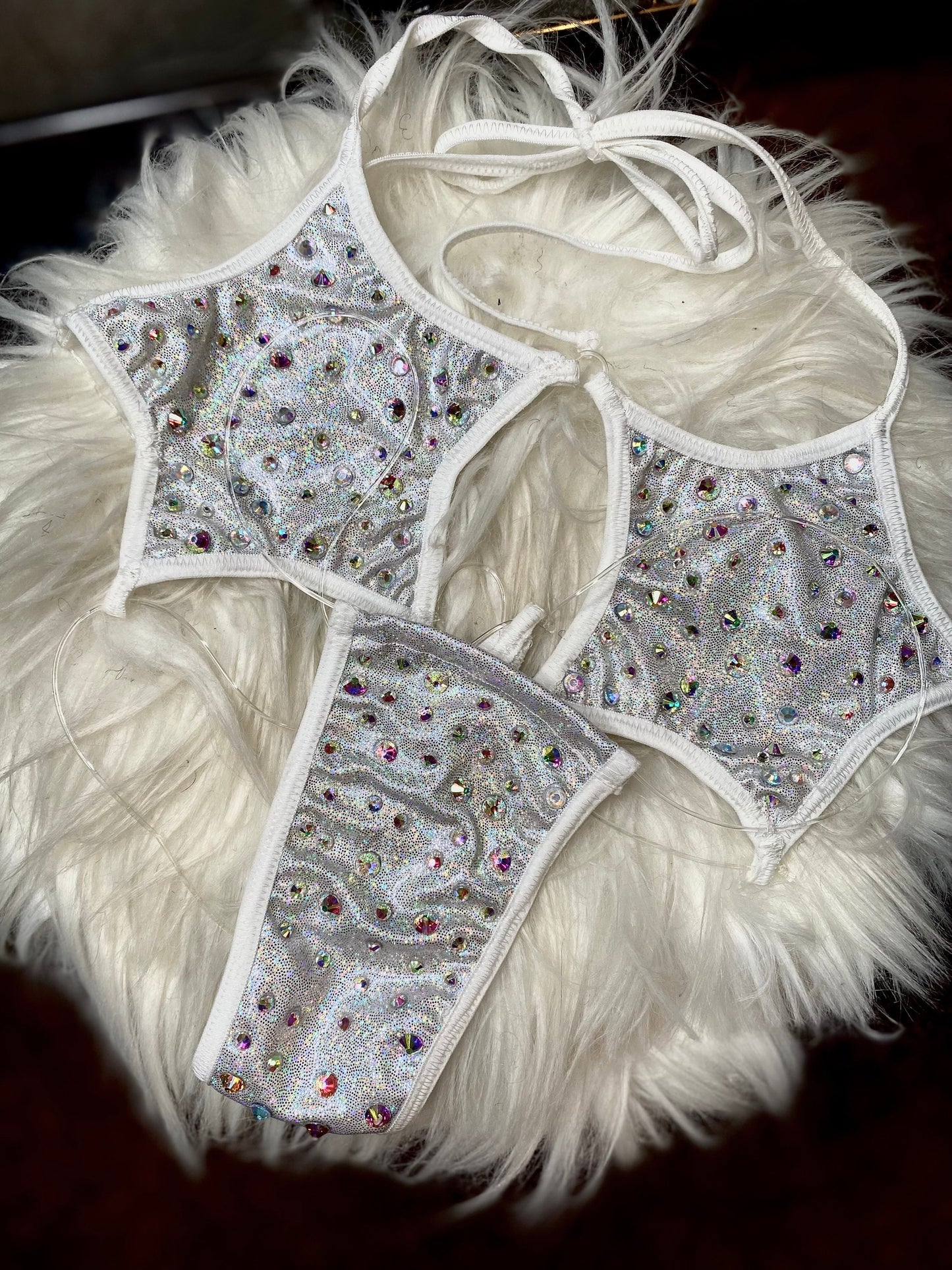 STARKINI - Glitter Silver Bikini